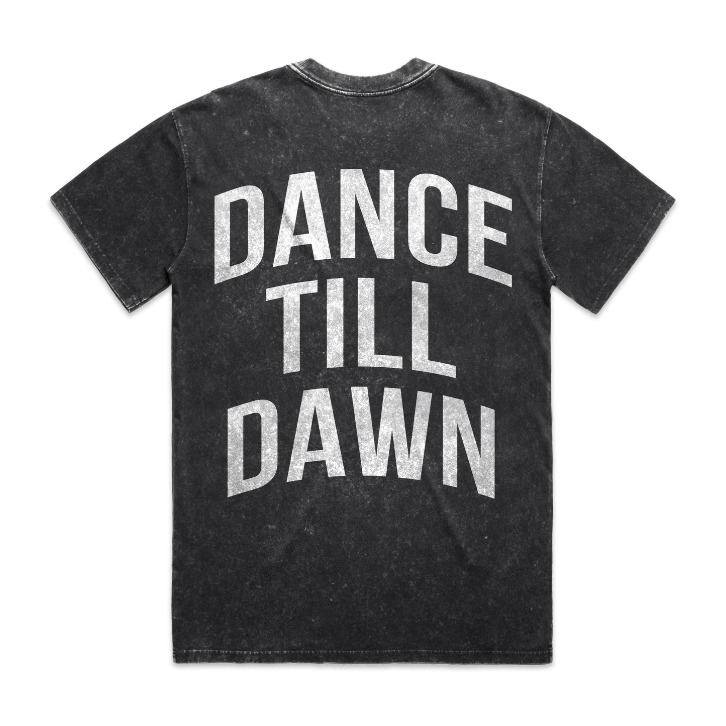 Dance Till Dawn - Oversized Stone Wash Tee